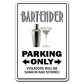 Amistad 5 x 7 in. Novelty Sticker - Bartender AM2073628